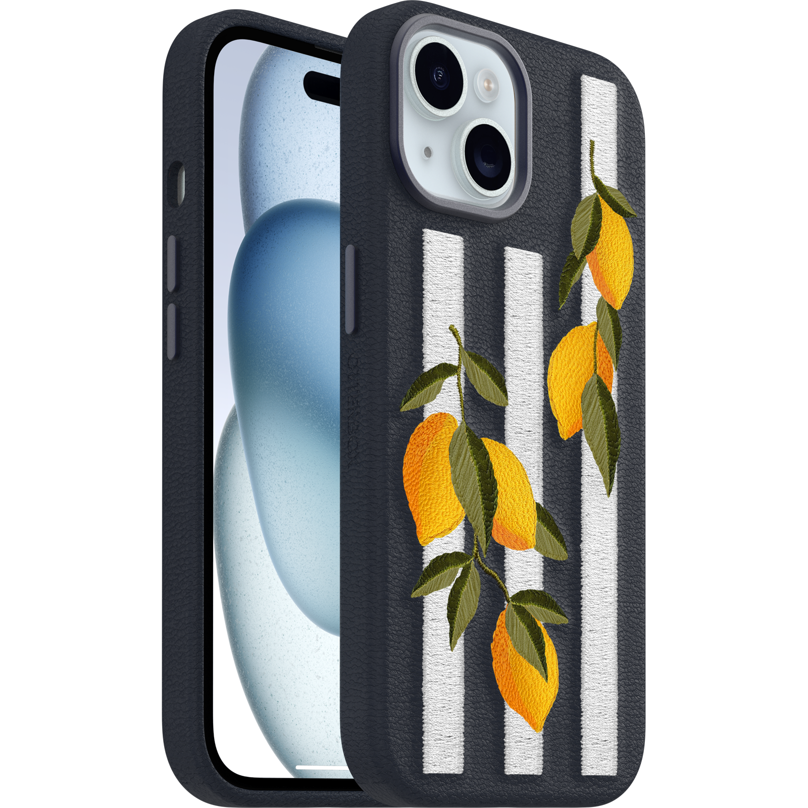 iPhone 15 Symmetry Series Cactus Leather Embroidery Case - Image 2987