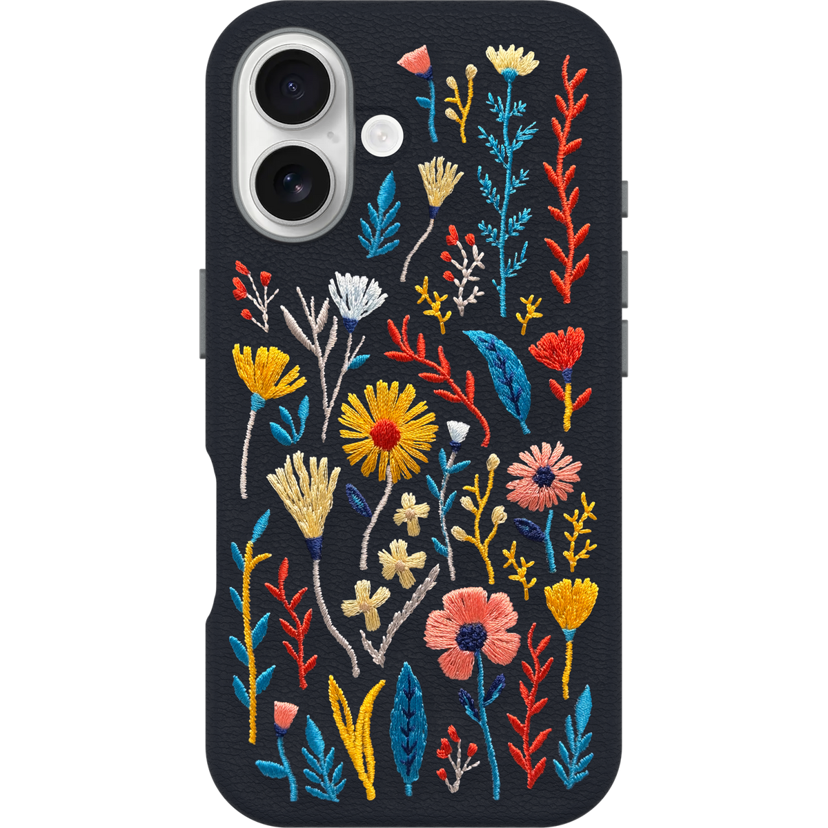 iPhone 16 Symmetry Series Cactus Leather Embroidery Case - Image 3109