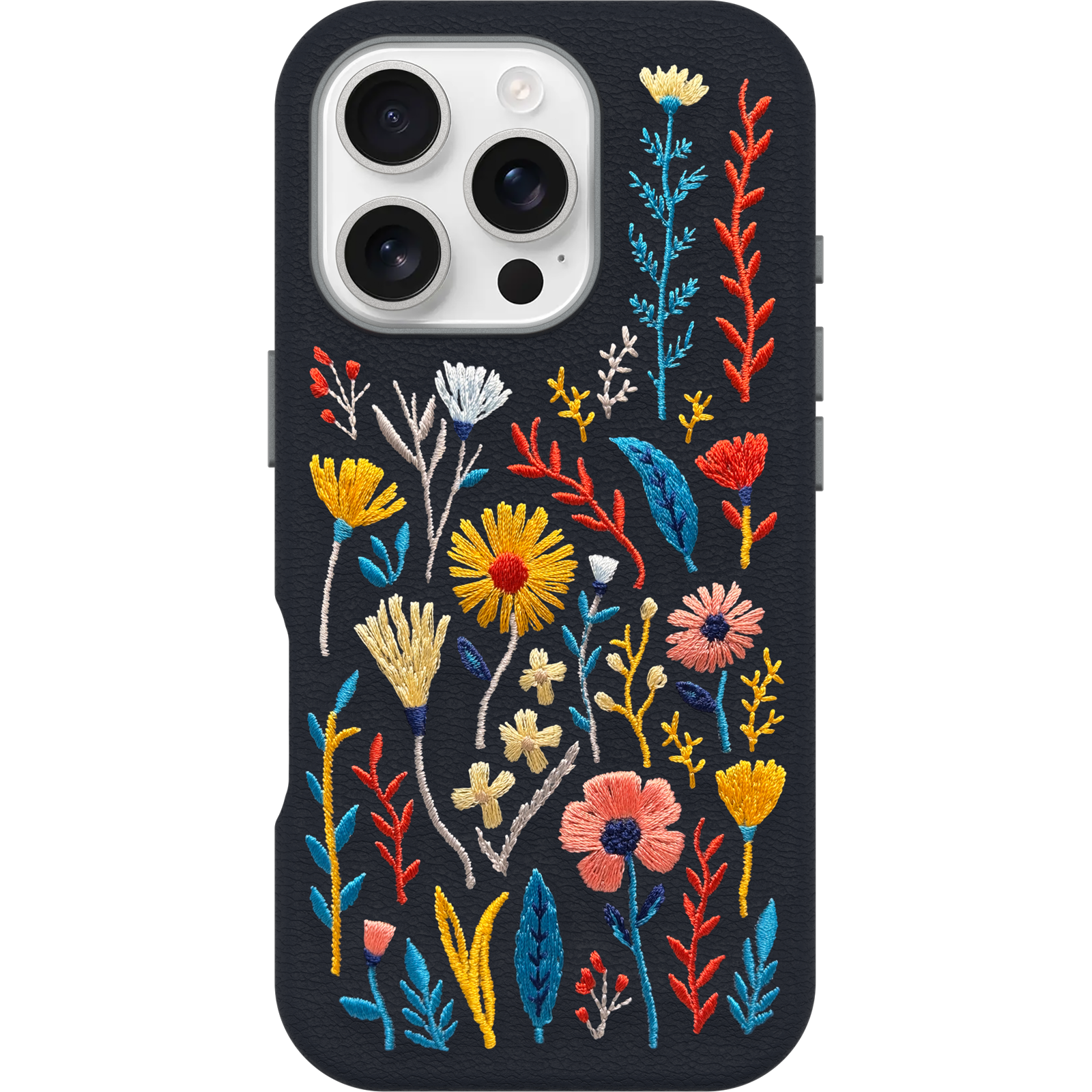 iPhone 16 Pro Symmetry Series Cactus Leather Embroidery Case - Image 3203