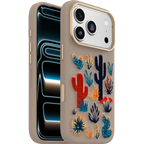 iPhone 17 Pro Symmetry Series Cactus Leather Embroidery Case - Image 15800