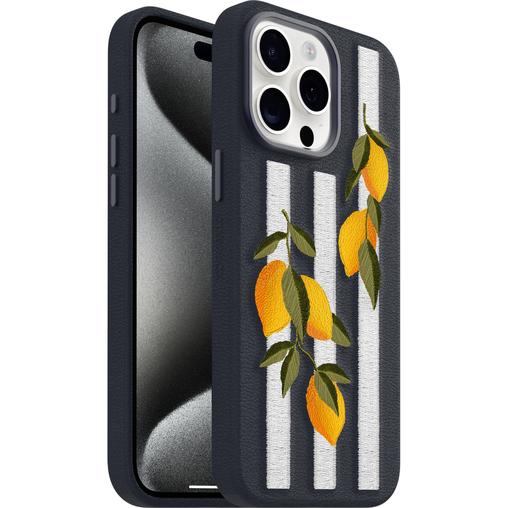iPhone 15 Pro Max Symmetry Series Cactus Leather Embroidery Case - Image 3038