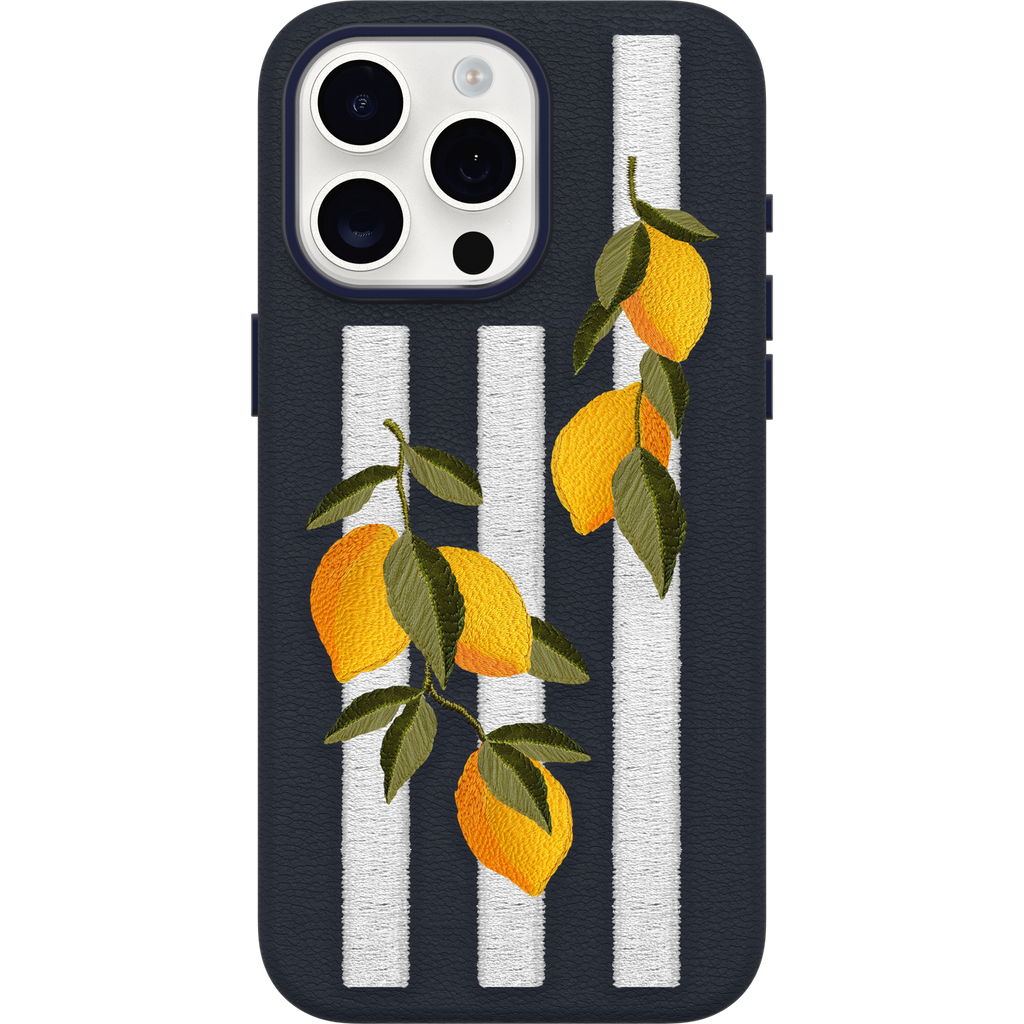 iPhone 15 Pro Max Symmetry Series Cactus Leather Embroidery Case - Image 3039