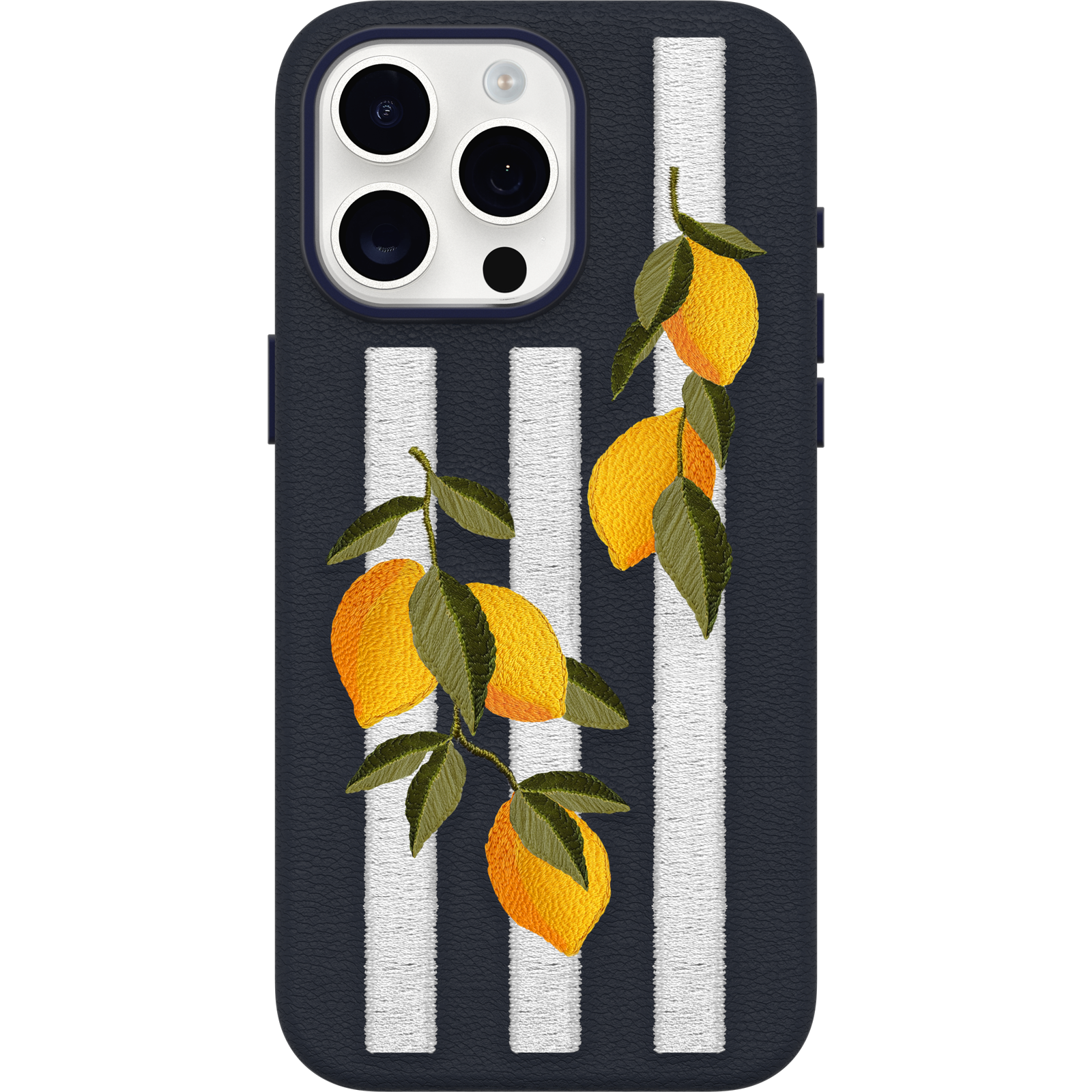 iPhone 15 Pro Max Symmetry Series Cactus Leather Embroidery Case - Image 3039