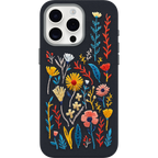 iPhone 15 Pro Max Symmetry Series Cactus Leather Embroidery Case - Image 3043