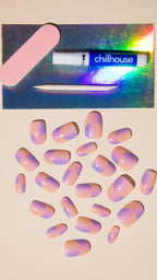 OtterBox x Chillhouse Peach and Purple Ombre Nail Set �������� Sorbet for Breakfast - Image 29138