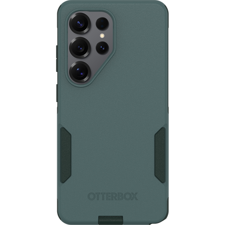 Green phone case with OtterBox branding on a white background