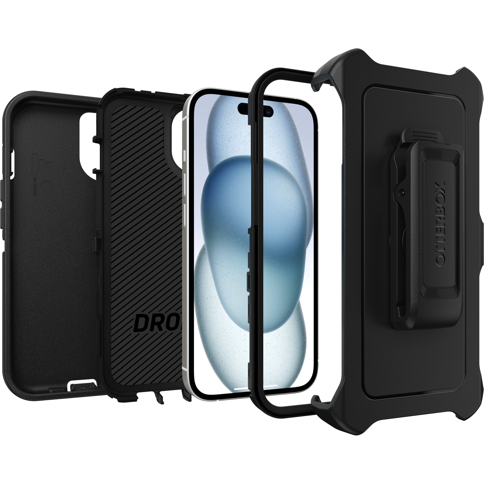 iPhone 16e, iPhone 15, iPhone 14 and iPhone 13 Defender Series Case - Image 10393
