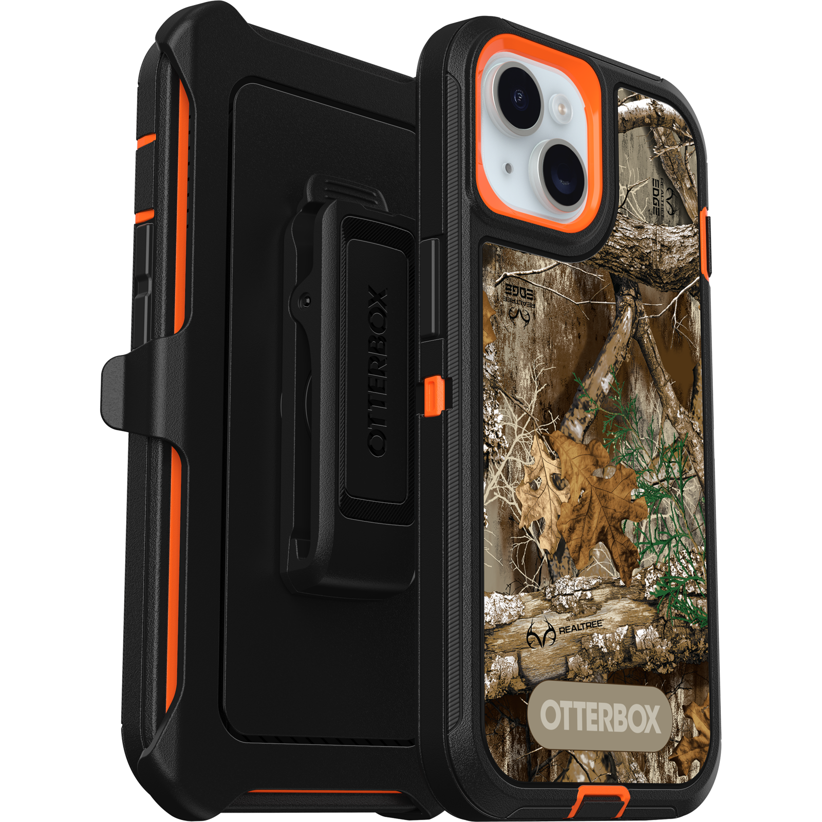iPhone 17e, iPhone 16e, iPhone 15 and iPhone 14 Defender Series Case Realtree