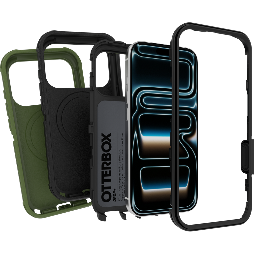 iPhone 18 Pro and iPhone 17 Pro Defender Series Pro Case and Slipcover