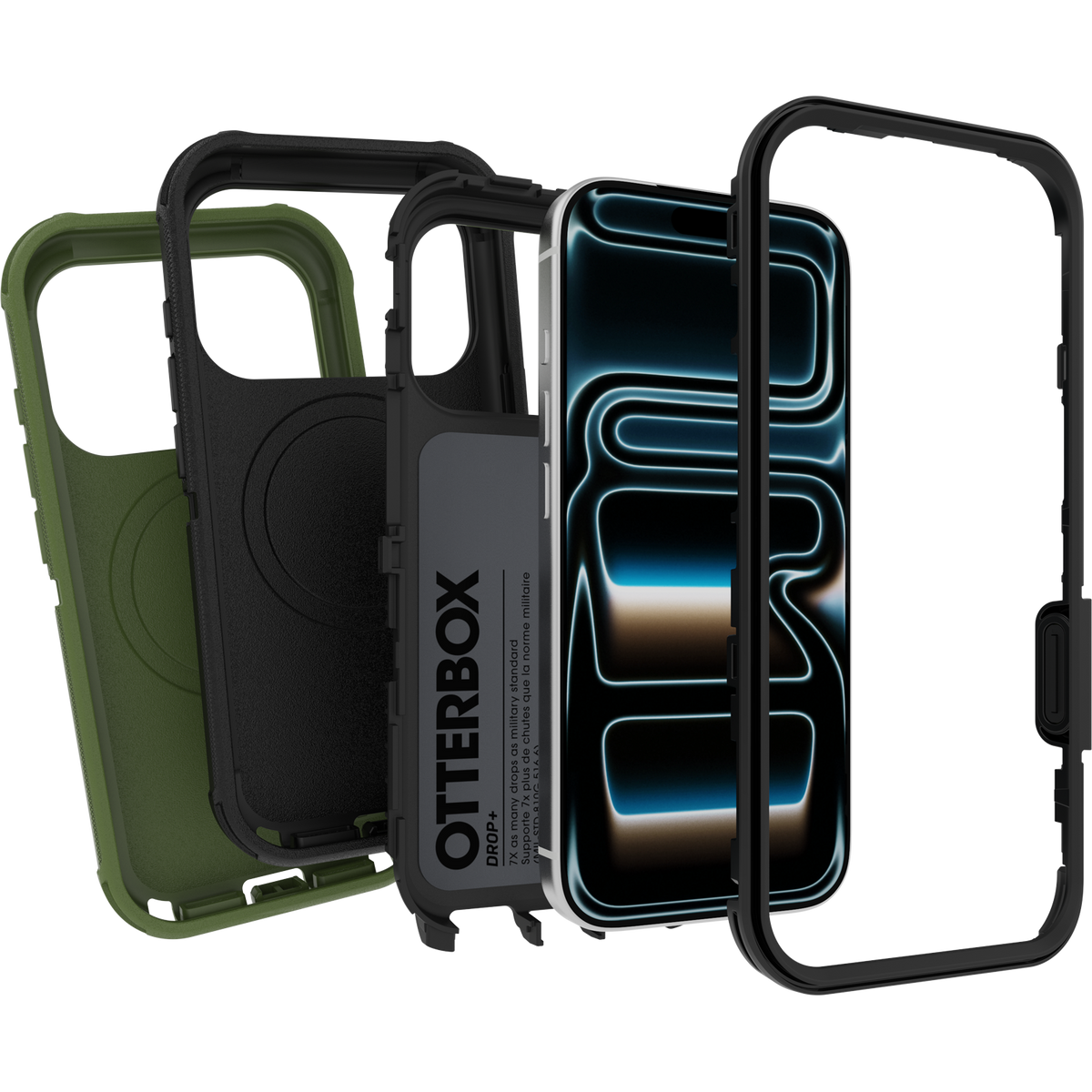 iPhone 18 Pro and iPhone 17 Pro Defender Series Pro Case and Slipcover