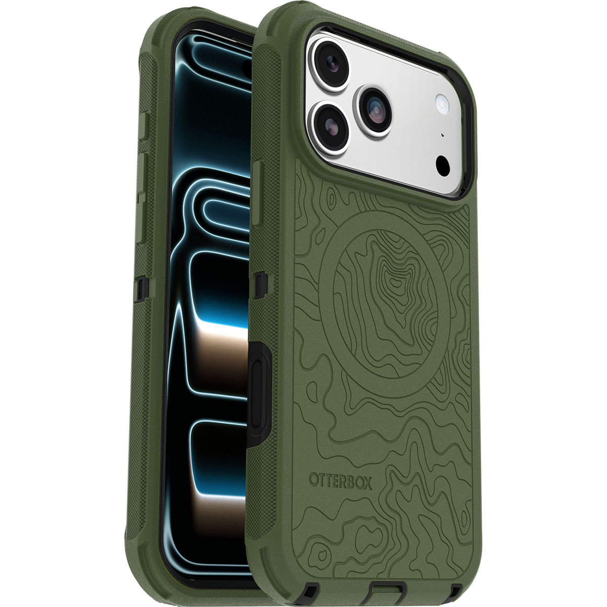iPhone 18 Pro Max and iPhone 17 Pro Max Defender Series Pro Case and Slipcover