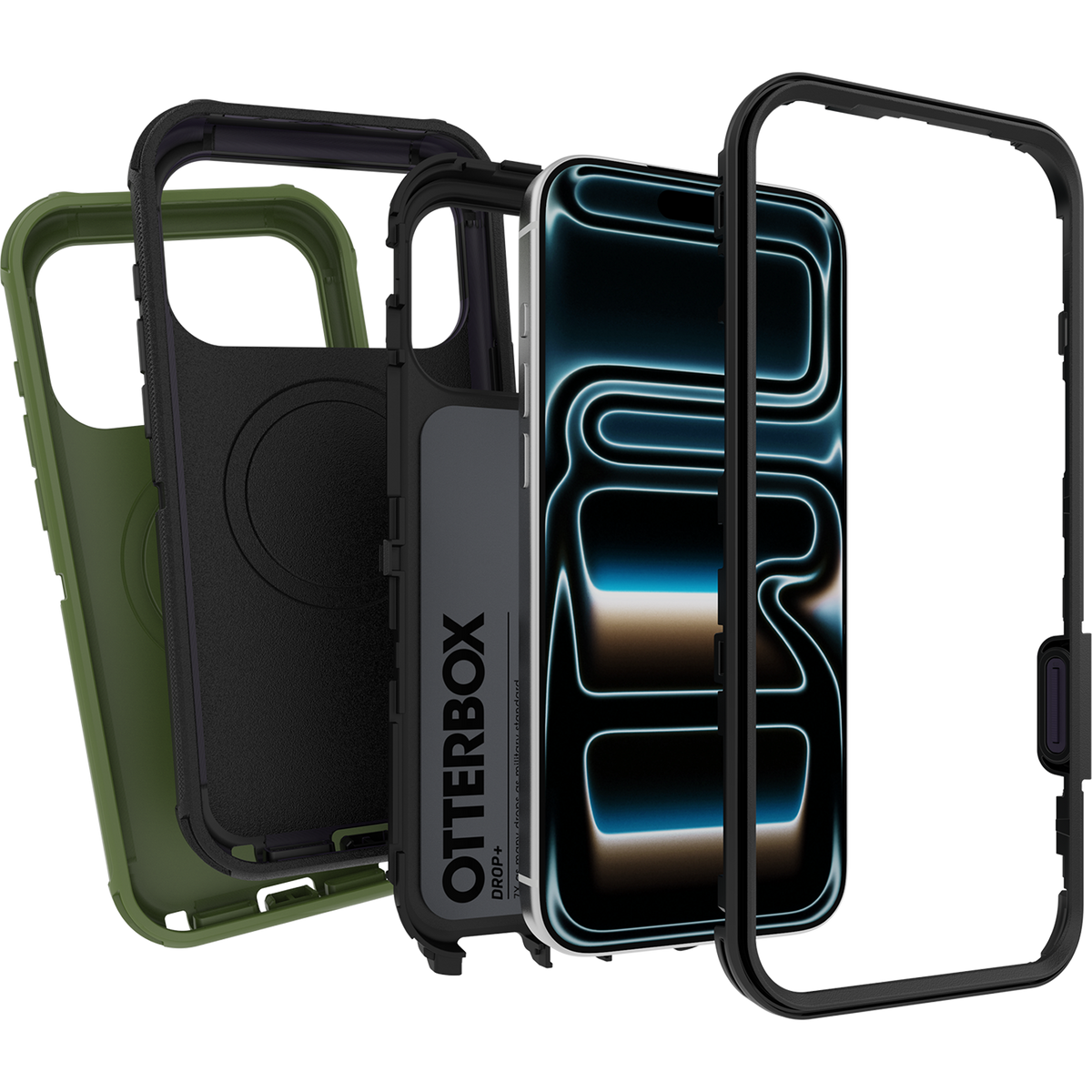 iPhone 18 Pro Max and iPhone 17 Pro Max Defender Series Pro Case and Slipcover