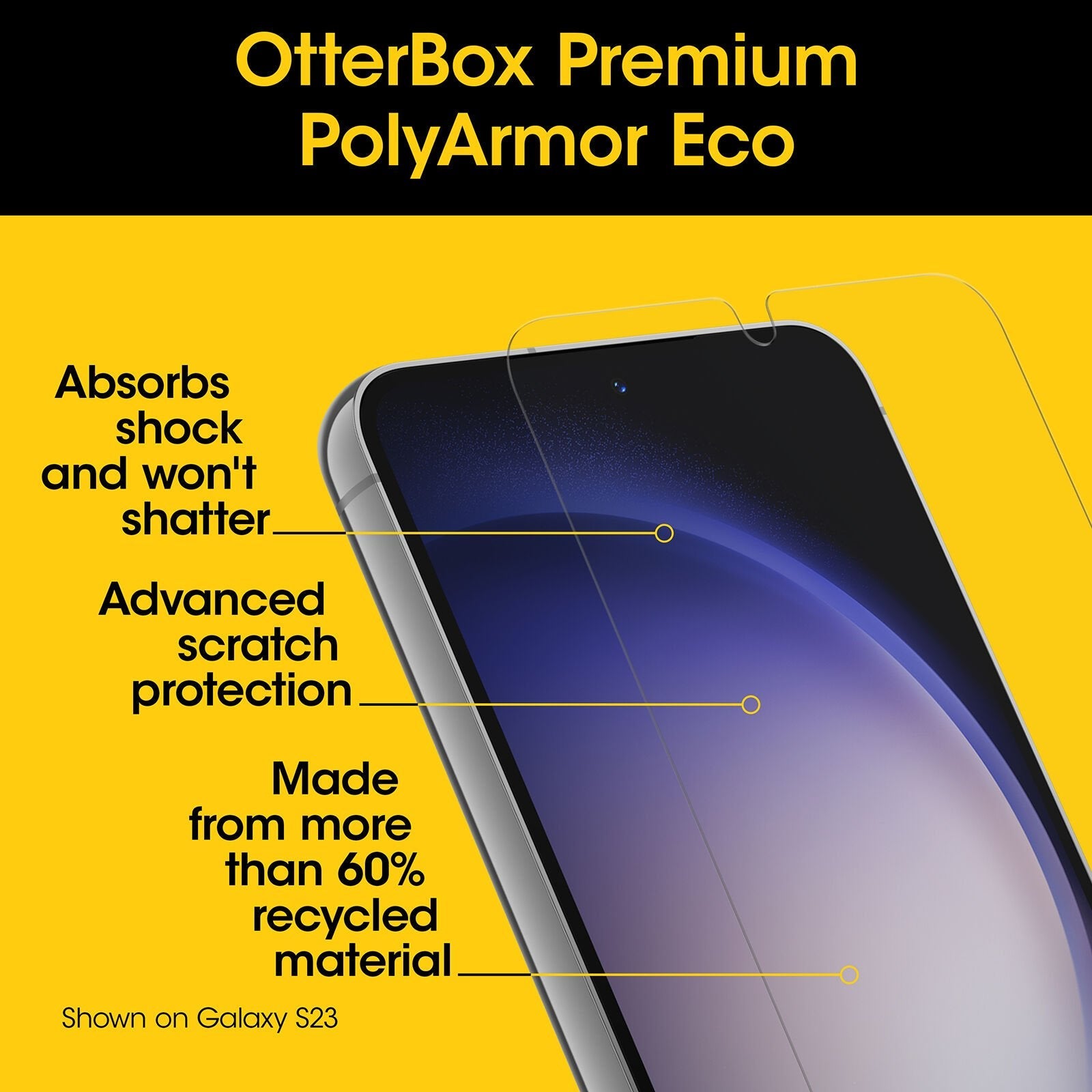 Galaxy S24 Ultra Premium PolyArmor Eco Screen Protector - Image 5
