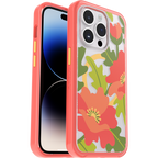 iPhone 14 Pro Symmetry Series Clear Case for MagSafe Fluttering Flora - Image 2763