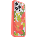 iPhone 14 Pro Symmetry Series Clear Case for MagSafe Fluttering Flora - Image 2765