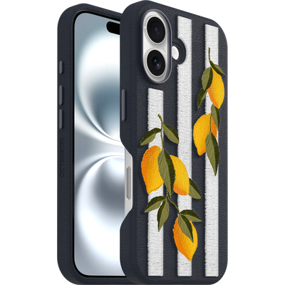 iPhone 16 Symmetry Series Cactus Leather Embroidery Case