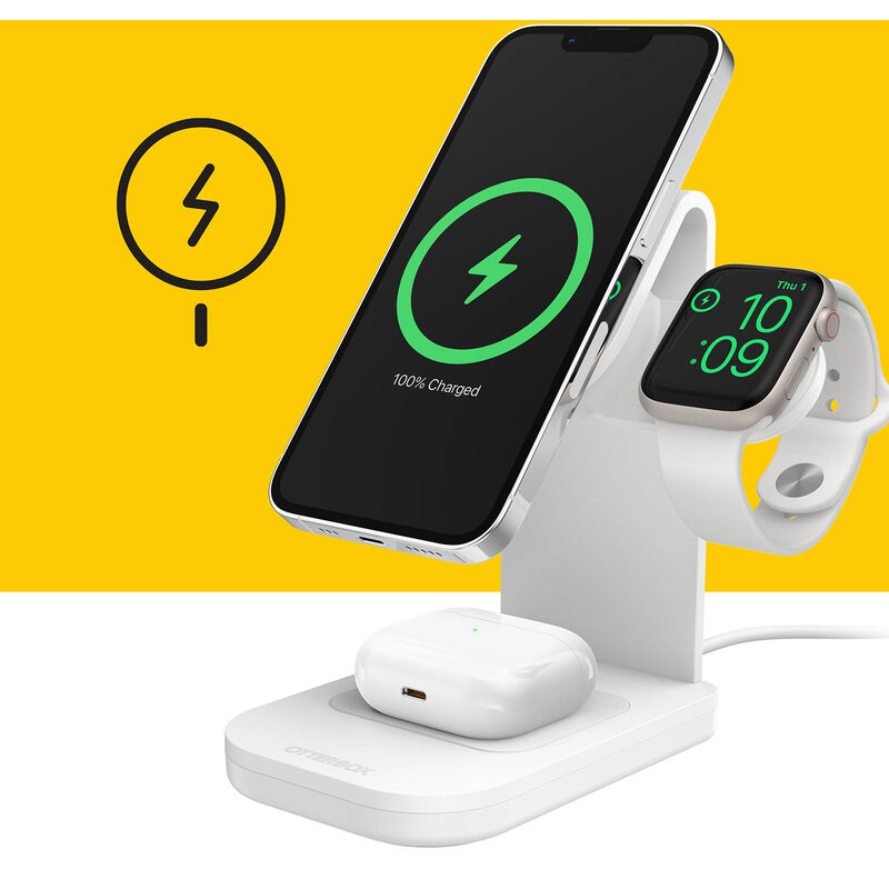 product image 3 - 3-in-1 Charging Station with MagSafe MFi approved (15W)