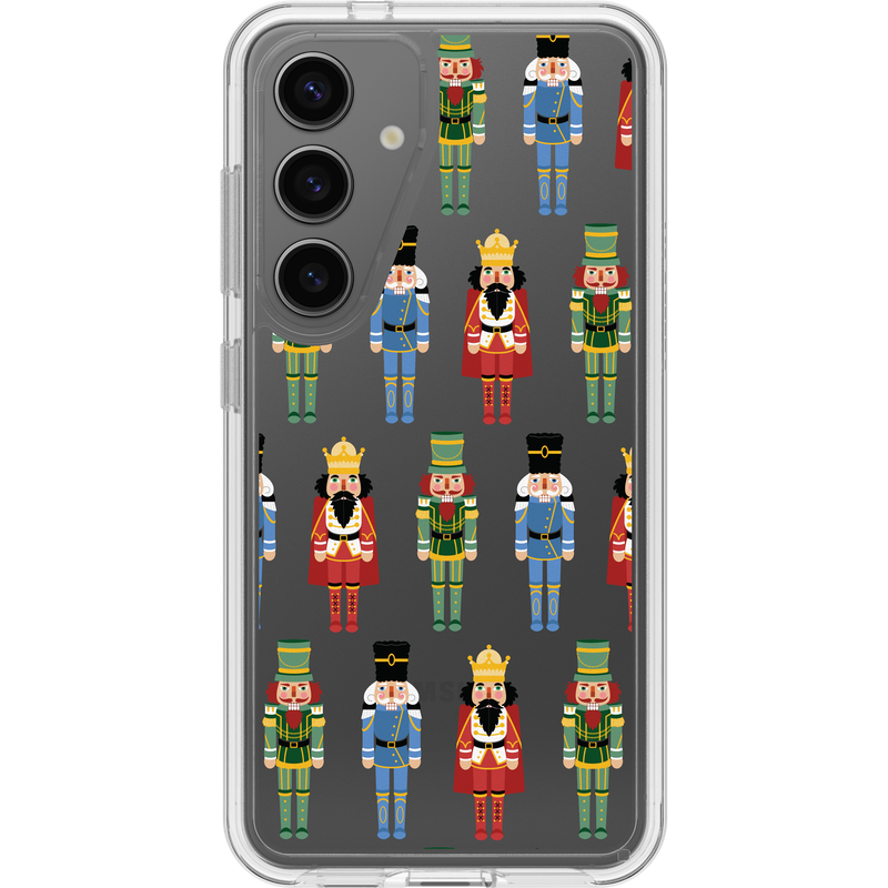 product image 1 - Galaxy S24 Case Symmetry Series Clear Winter Collection