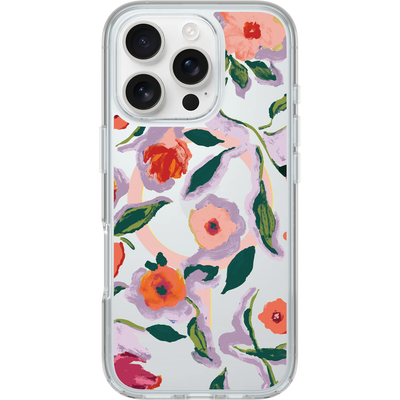 iPhone 16 Pro Symmetry Series Clear for MagSafe Confetti of Blossoms Case