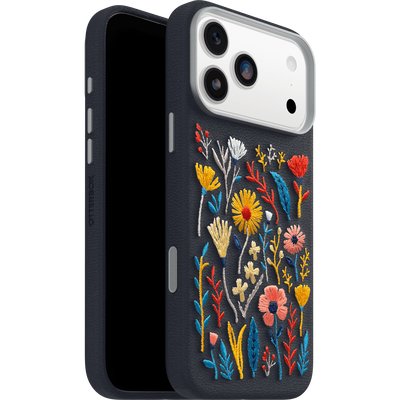 iPhone 17 Pro Max Symmetry Series Cactus Leather Embroidery Case