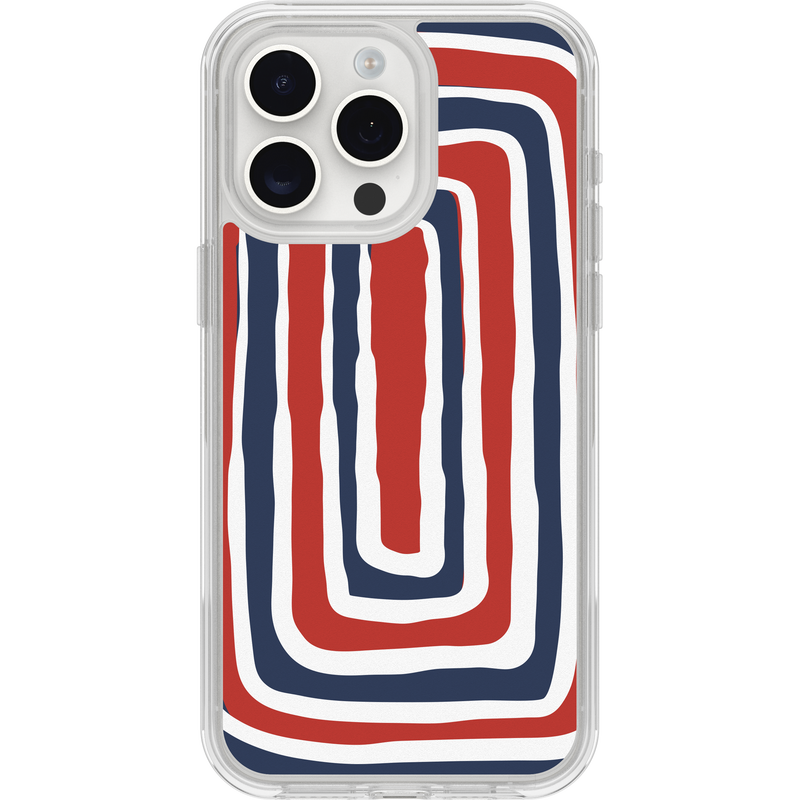 product image 1 - iPhone 15 Pro Max Case Symmetry Series Clear for MagSafe Summer Abroad