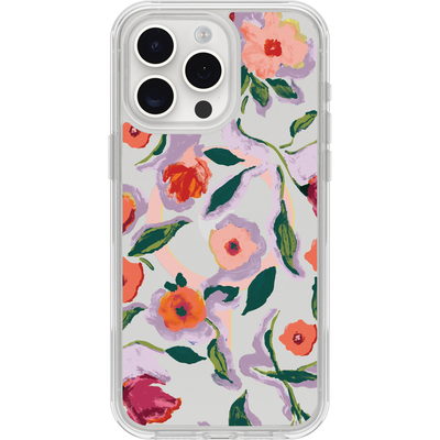 iPhone 15 Pro Max Symmetry Series Clear for MagSafe Confetti of Blossoms Case