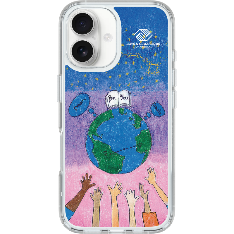 product image 1 - iPhone 16 Case Symmetry Series Clear for MagSafe Boys & Girls Clubs of America