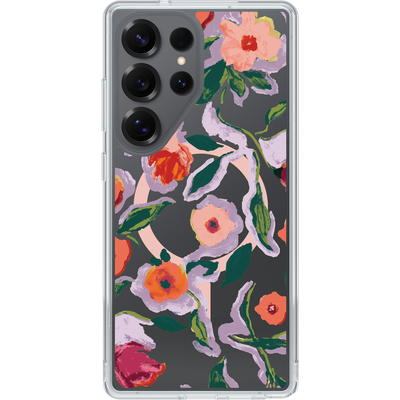 Galaxy S25 Ultra Symmetry Series Clear with Magnets Confetti of Blossoms Case