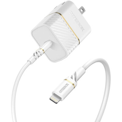 Lightning to USB-C Fast Charge Wall Charging Kit, 20W