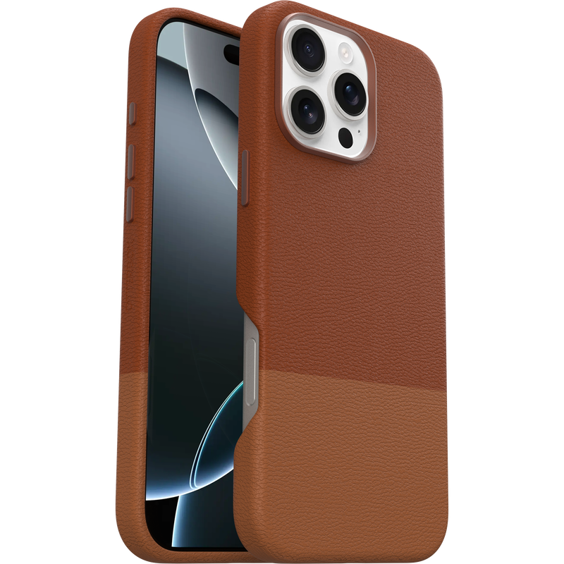 product image 1 - iPhone 16 Pro Max Case Statement Series Cactus Leather for MagSafe