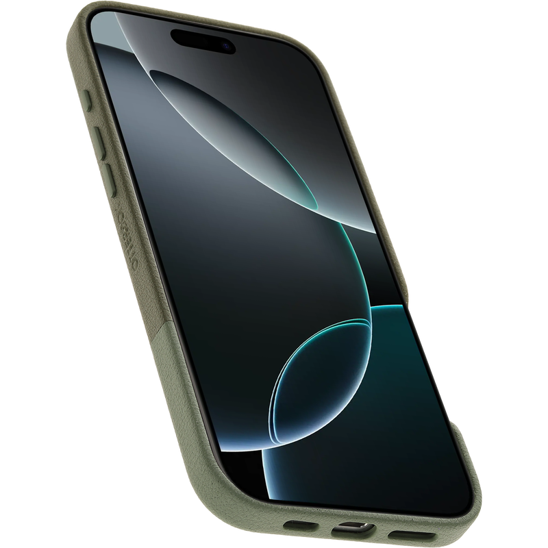 product image 4 - iPhone 16 Pro Max Case Statement Series Cactus Leather for MagSafe