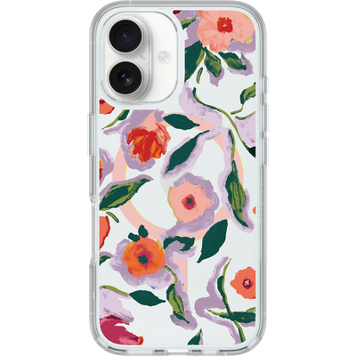 iPhone 16 Symmetry Series Clear for MagSafe Confetti of Blossoms Case