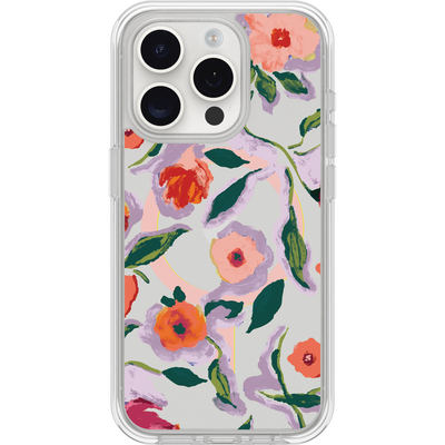 iPhone 15 Pro Symmetry Series Clear for MagSafe Confetti of Blossoms Case