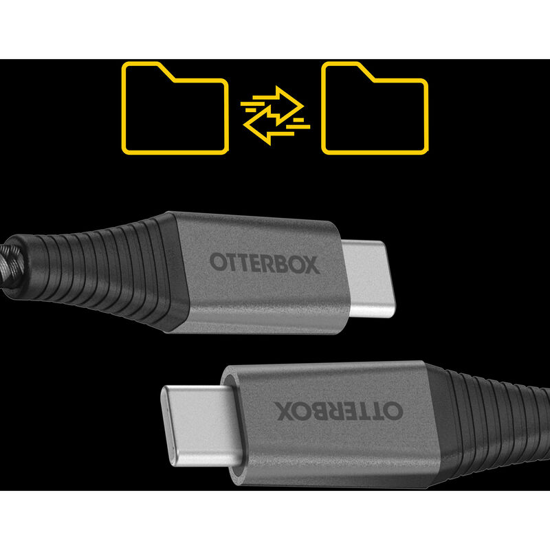 product image 2 - USB-C to USB-C Cable Premium Pro Fast Charge