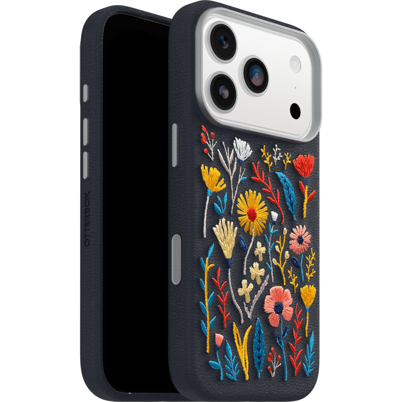 product image 1 - iPhone 17 Pro Case Symmetry Series Cactus Leather Embroidery