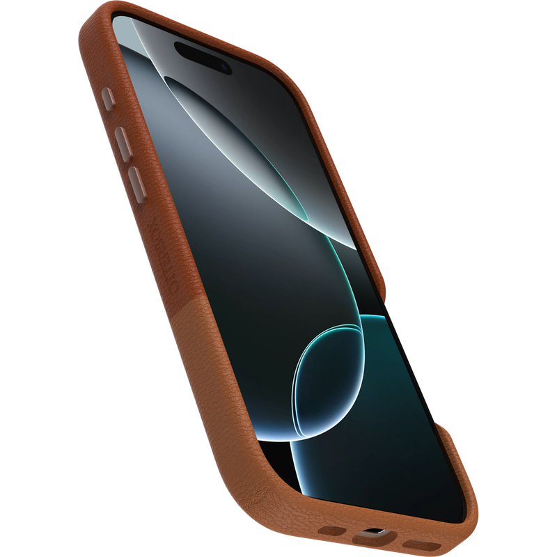 product image 4 - iPhone 16 Pro Case Statement Series Cactus Leather for MagSafe