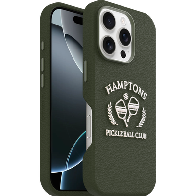 iPhone 16 Pro Symmetry Series Cactus Leather Embroidery Case