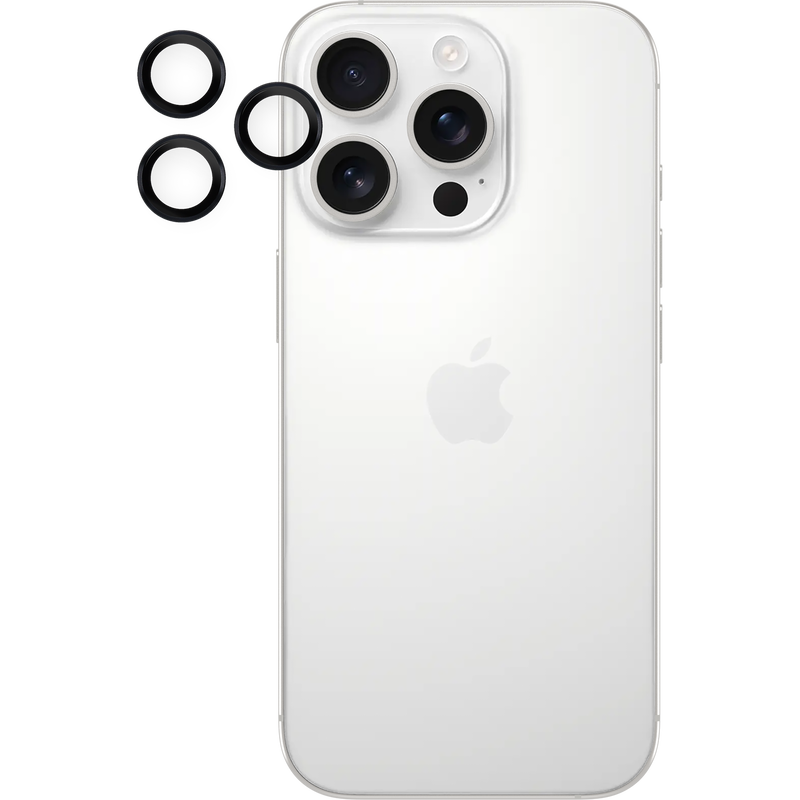 product image 3 - iPhone 16 Pro Max/16 Pro/14 Pro Max/14 Pro  Camera Lens Protector OtterBox Glass