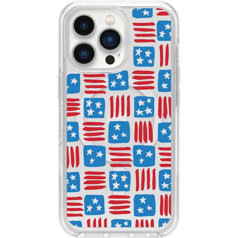 product image 1 - iPhone 13 Pro Case Symmetry Series Clear for MagSafe Summer Abroad