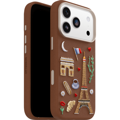 iPhone 17 Pro Symmetry Series Cactus Leather Embroidery Case
