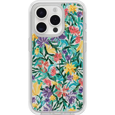iPhone 15 Pro Symmetry Series Clear for MagSafe Confetti of Blossoms Case