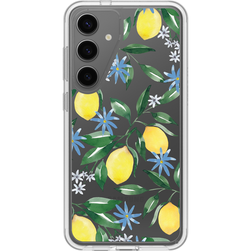 product image 1 - Galaxy S24+ Case Symmetry Series Clear Vintage Vacation