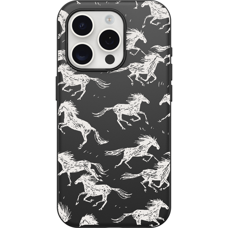 product image 1 - iPhone 15 Pro Case Symmetry Series for MagSafe Western Noir Collection