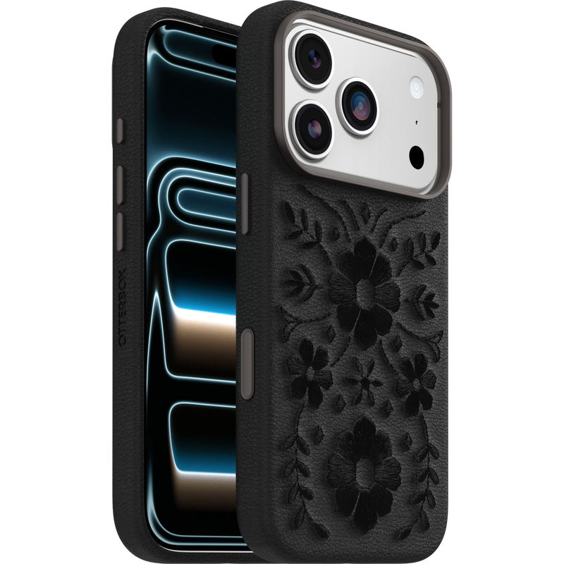 product image 1 - iPhone 17 Pro Case Symmetry Series Cactus Leather Embroidery