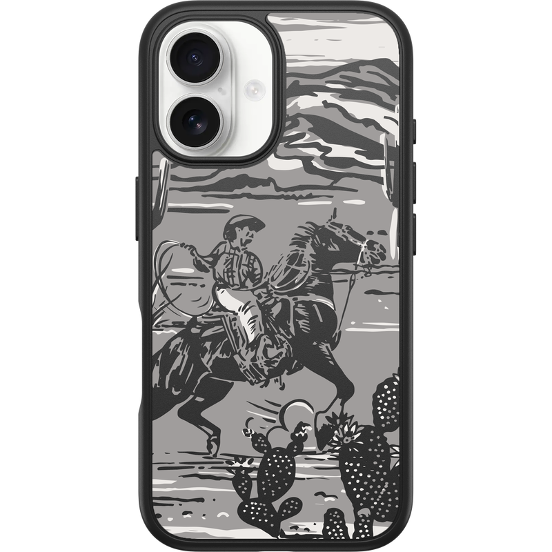 product image 1 - iPhone 16 Case Symmetry Series for MagSafe Western Noir Collection
