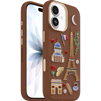 iPhone 17 Symmetry Series Cactus Leather Embroidery Case