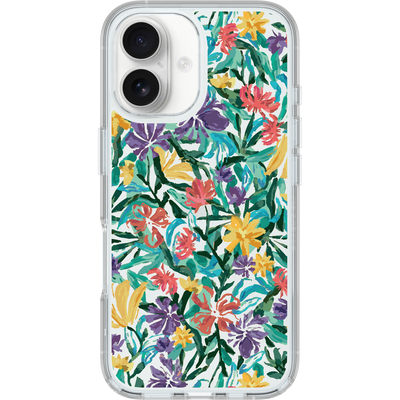 iPhone 16 Symmetry Series Clear for MagSafe Confetti of Blossoms Case
