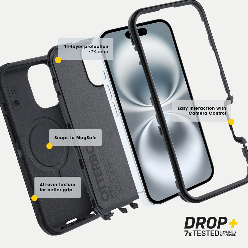 product image 5 - iPhone 16 Plus Case Defender Series Pro for MagSafe