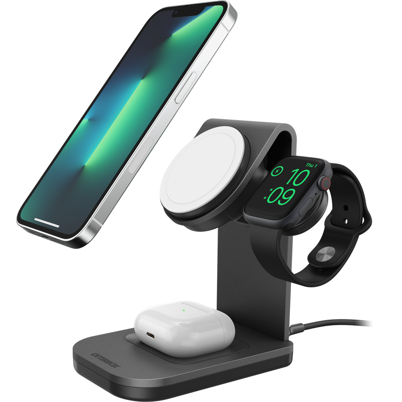 product image 2 - 3-in-1 Charging Station with MagSafe MFi approved (15W)