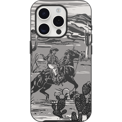 iPhone 15 Pro Symmetry Series Case for MagSafe Western Noir Collection